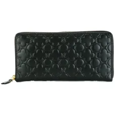 Удлиненный кошелек с тиснением