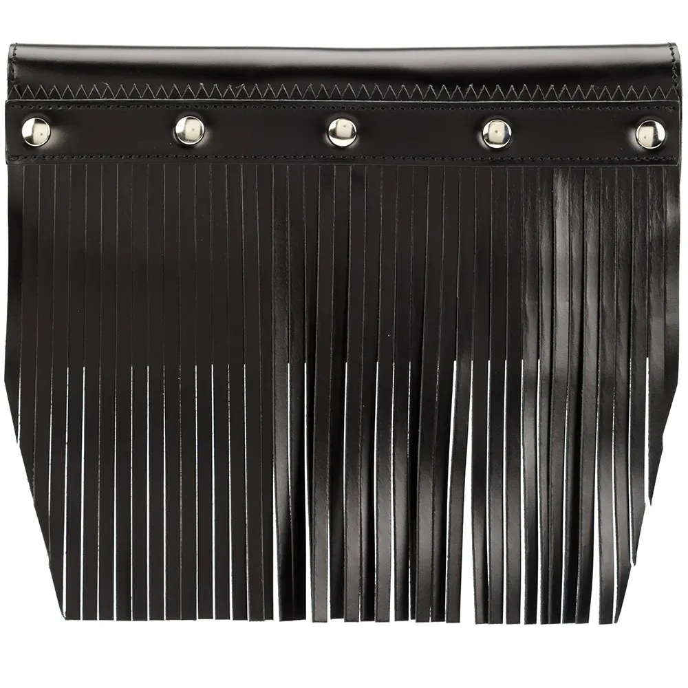 Кошелек с бахромой и заклепками