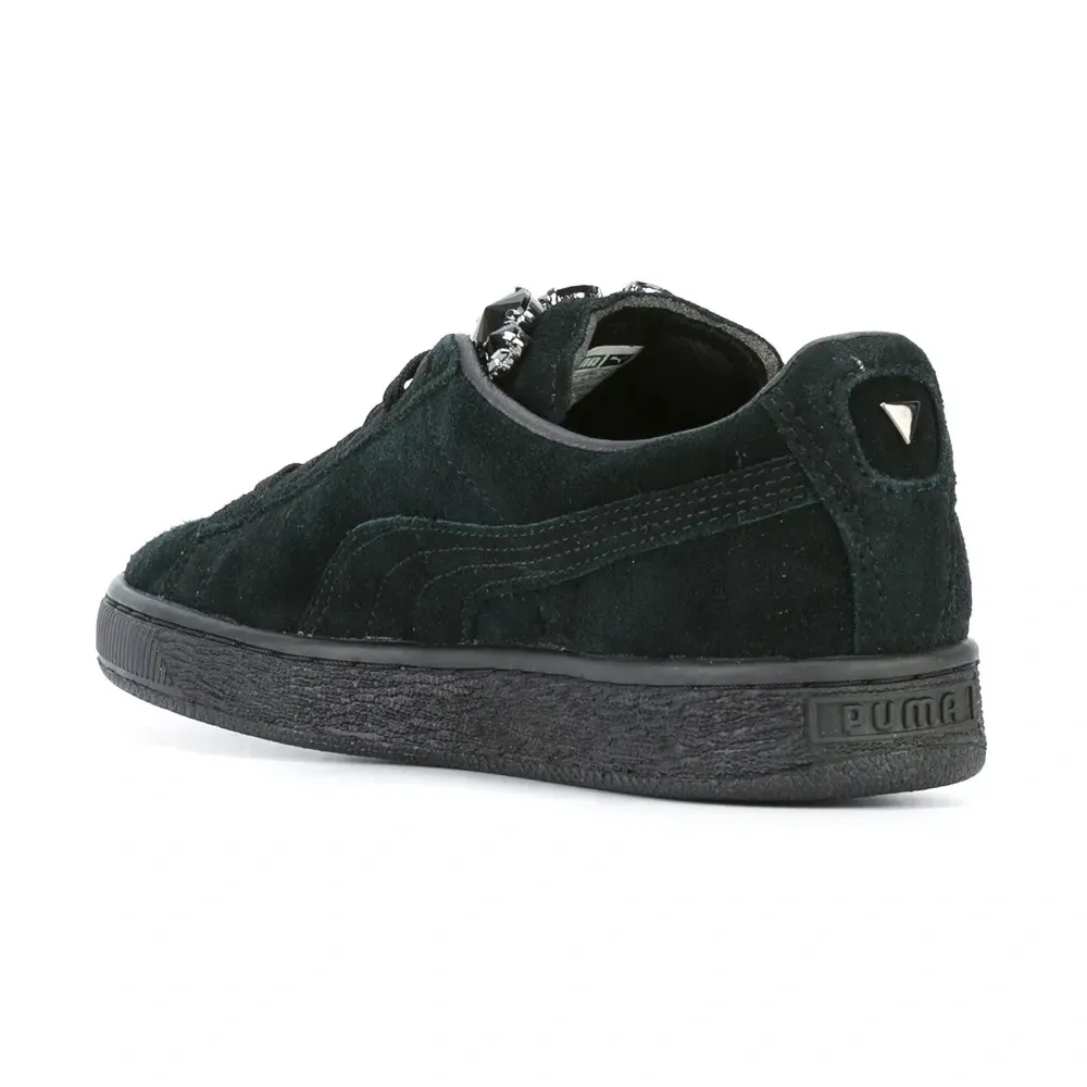 Декорированные кеды на шнуровке