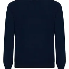 Кашемировый джемпер с круглым вырезом