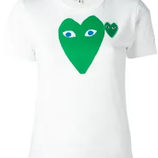 Футболка с принтом-логотипом