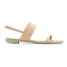 сандалии на плоской подошве