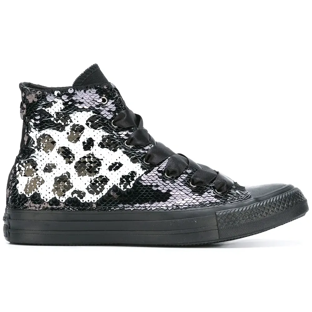 Хайтопы 'All Star' с пайетками