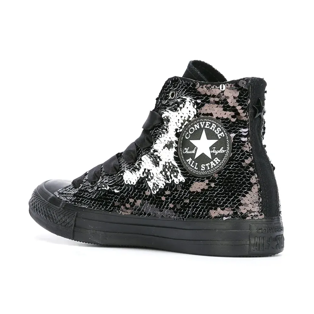 Хайтопы 'All Star' с пайетками