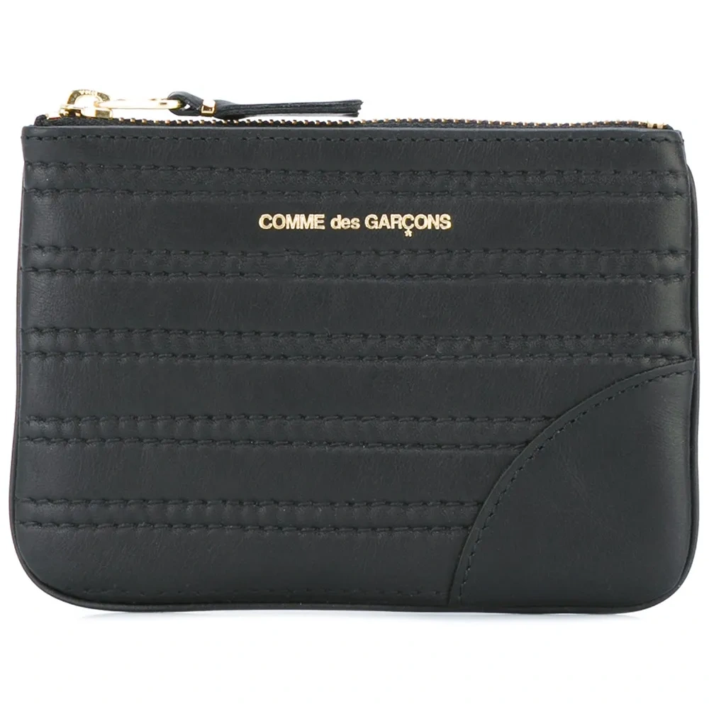 Кошелек с декоративной строчкой