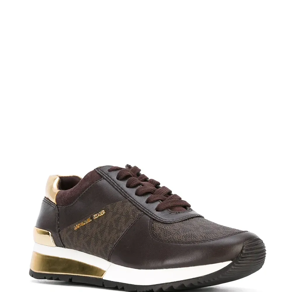 Кроссовки с монограмным узором