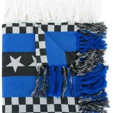 Шарф с бахромой