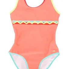 Слитный купальник с зигзагообразным узором Слитный купальник с зигзагообразным узором