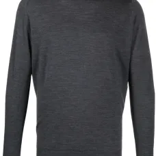 Джемпер с круглым вырезом