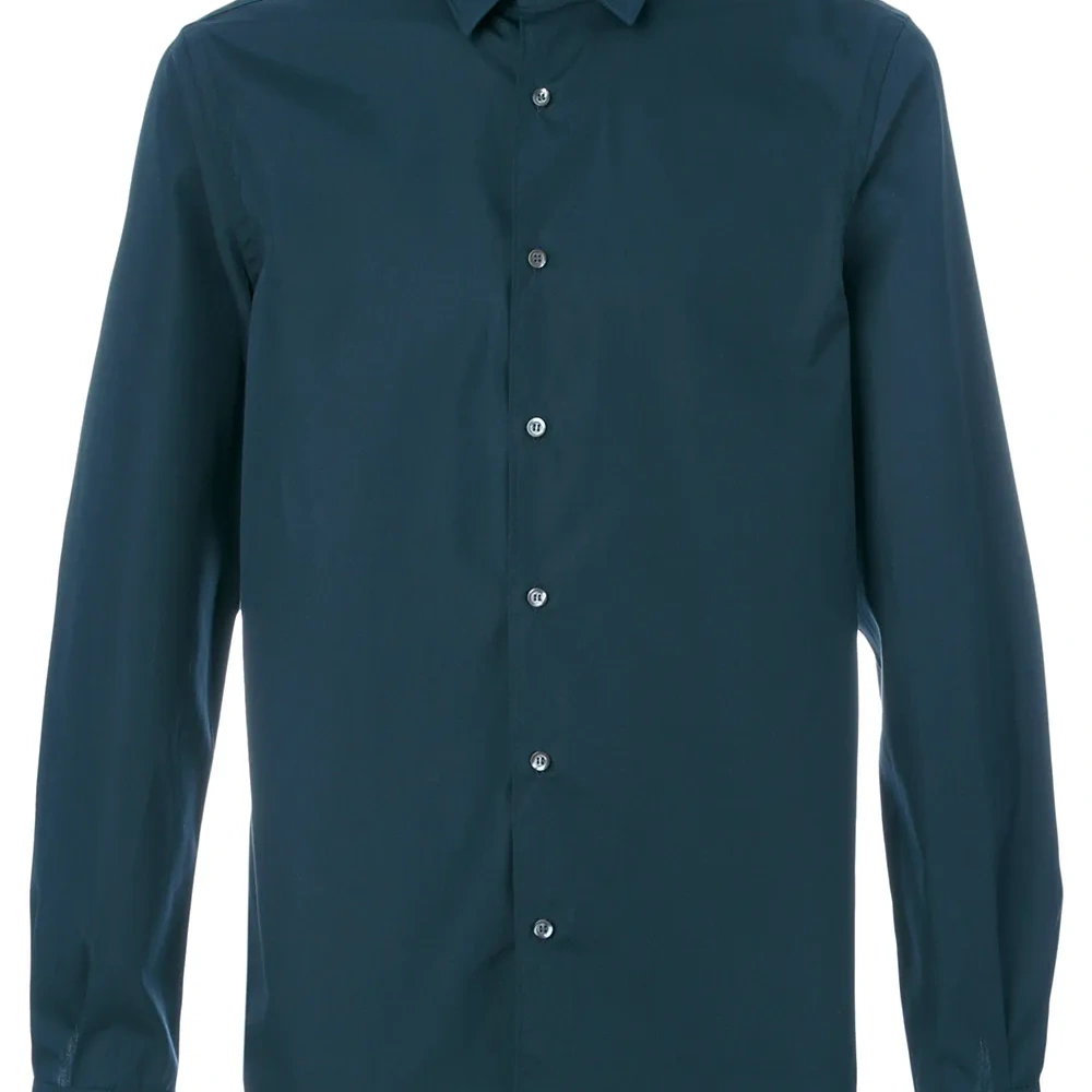 Рубашка с присборенными манжетами