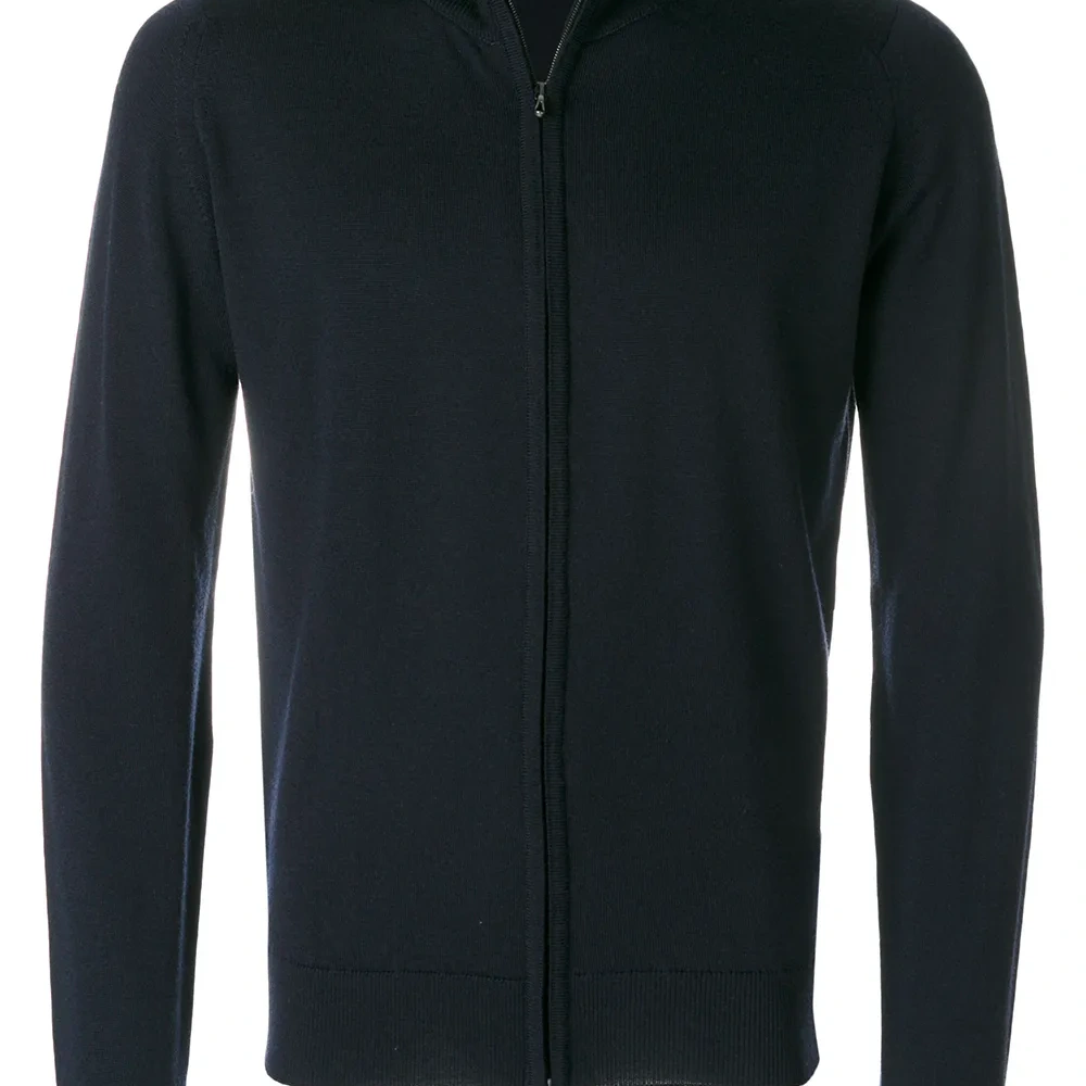 Кардиган с высокой горловиной на молнии