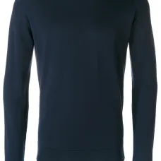 Джемпер с круглым вырезом