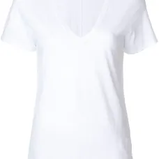 Футболка с V-образным вырезом