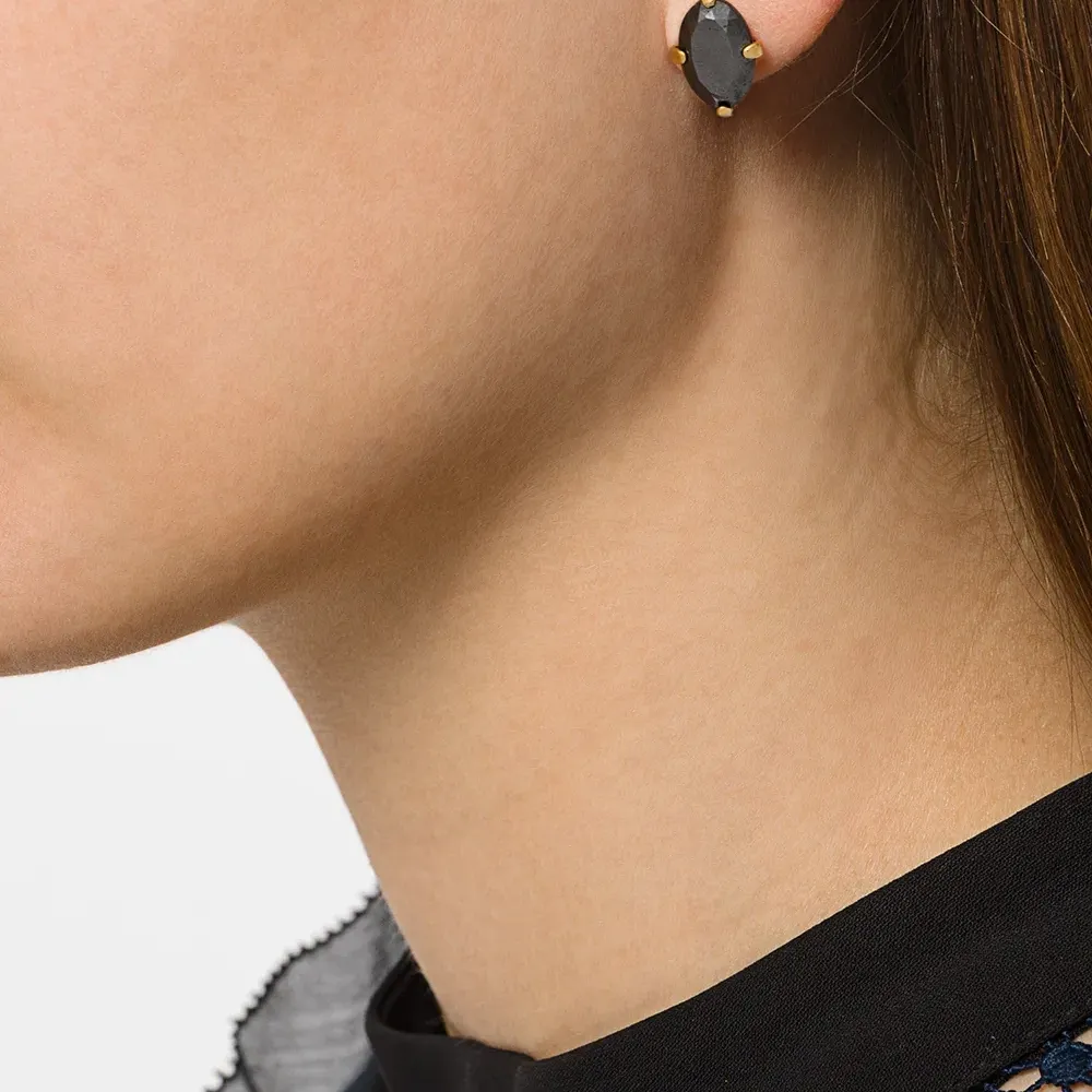 Серьги 'Curiosities' с гематитами