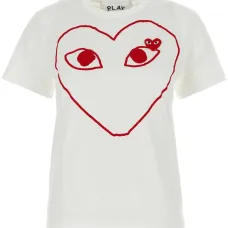 Футболка с принтом сердца