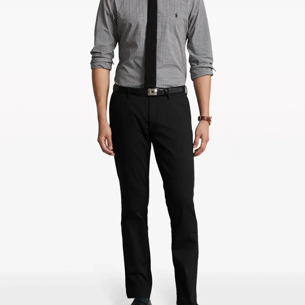 Брюки прямого кроя