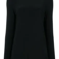 Джемпер с круглым вырезом