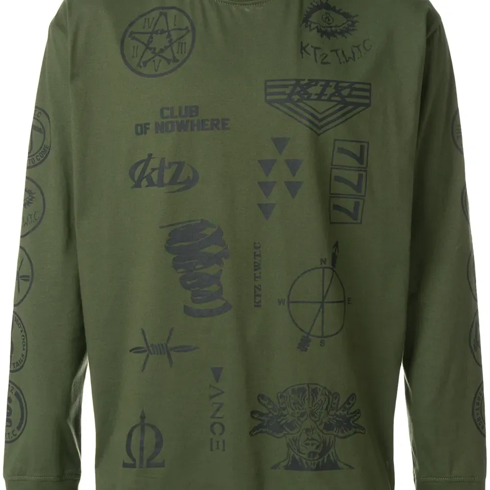 толстовка с принтами