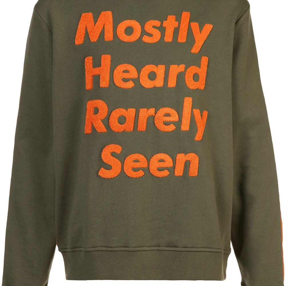 logo patch sweatshirt