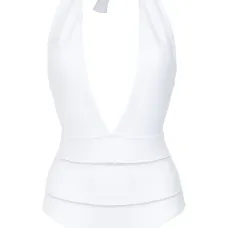 Слитный купальник с вырезом-петлей халтер Слитный купальник с вырезом-петлей халтер