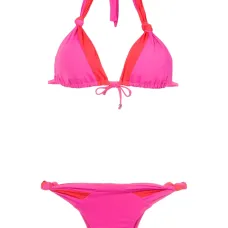 Panelled bikini set