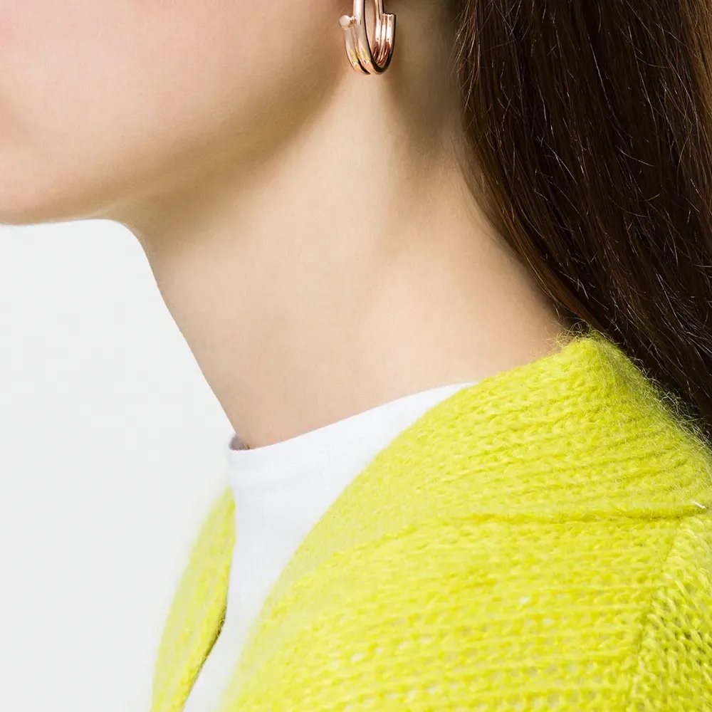 Серьга-кольцо Genie