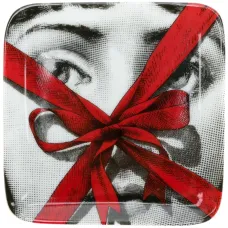 Face print square plate