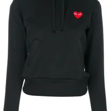 Худи с нашивкой-логотипом