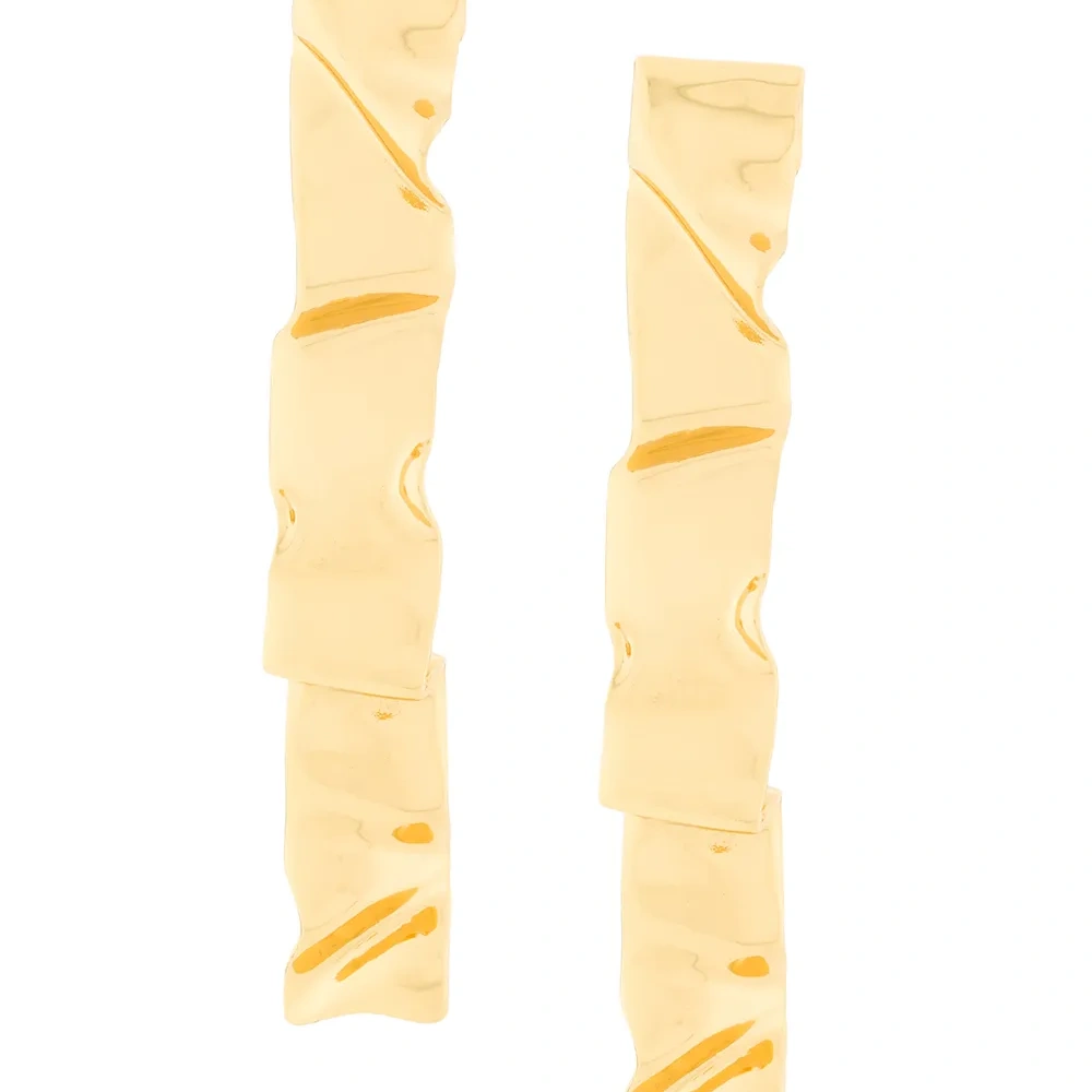 Серьги-подвески Wave