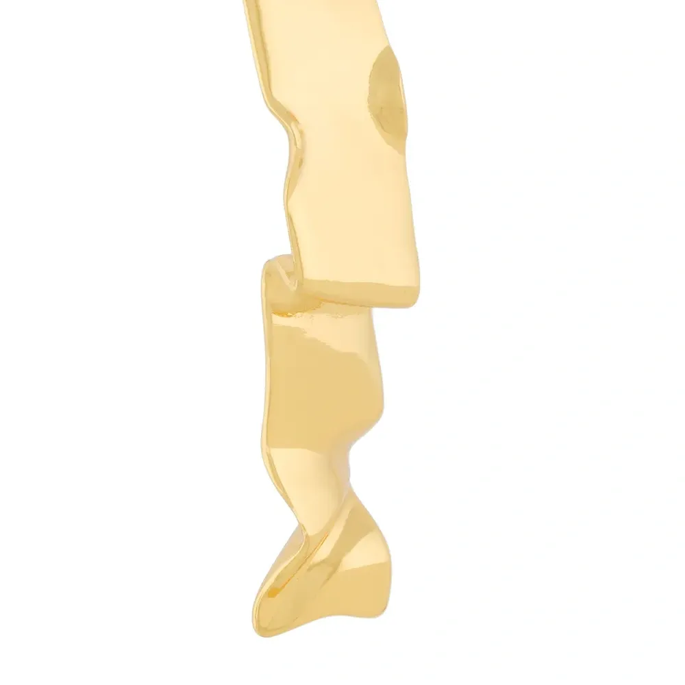 Серьги-подвески Wave