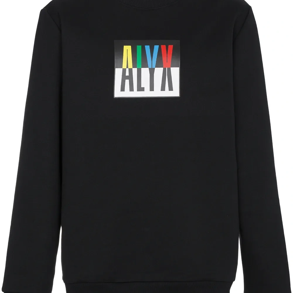 толстовка с круглым вырезом с логотипом