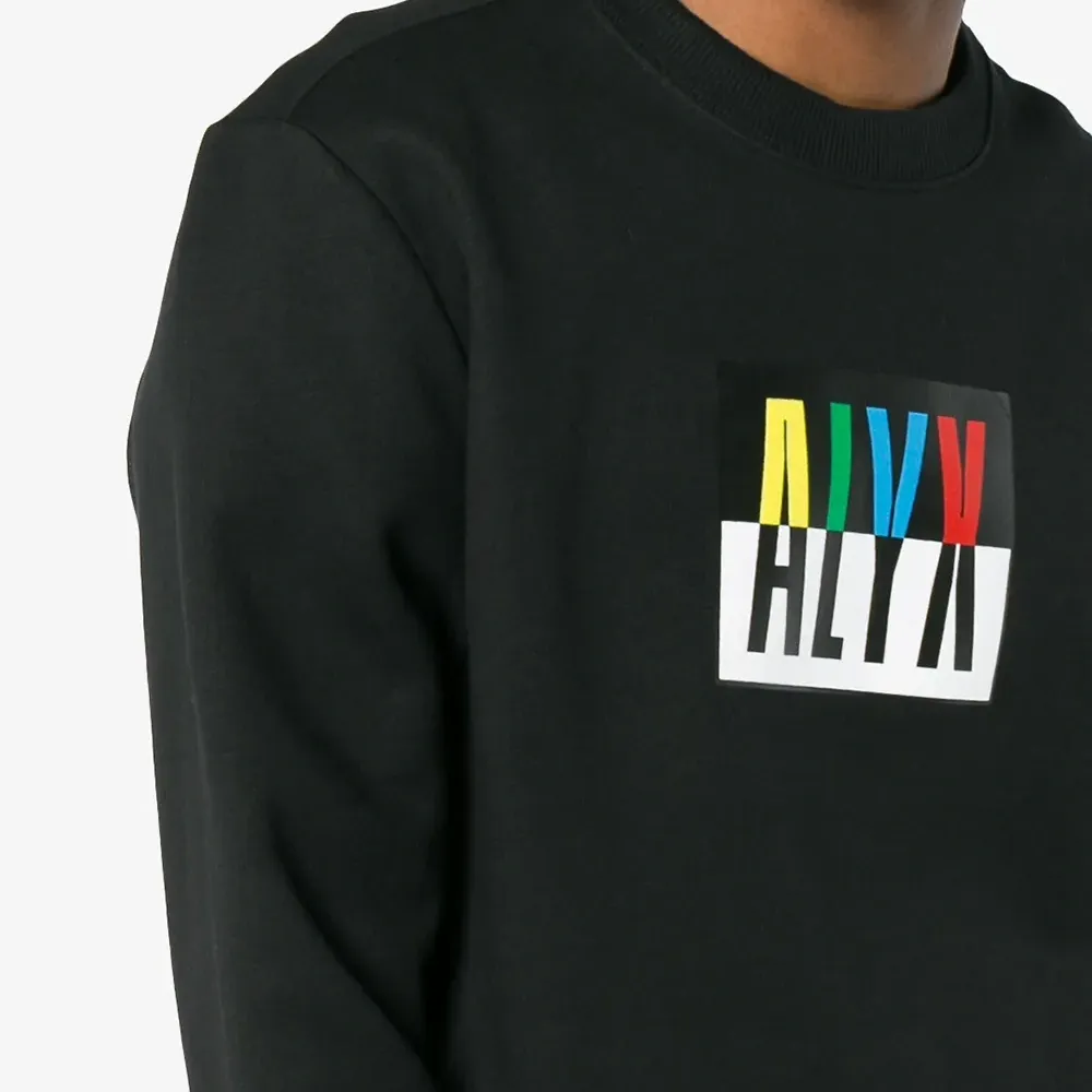 толстовка с круглым вырезом с логотипом