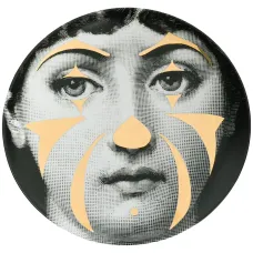 Тарелка с принтом