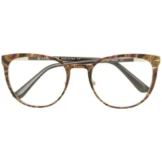 Квадратные очки с принтом