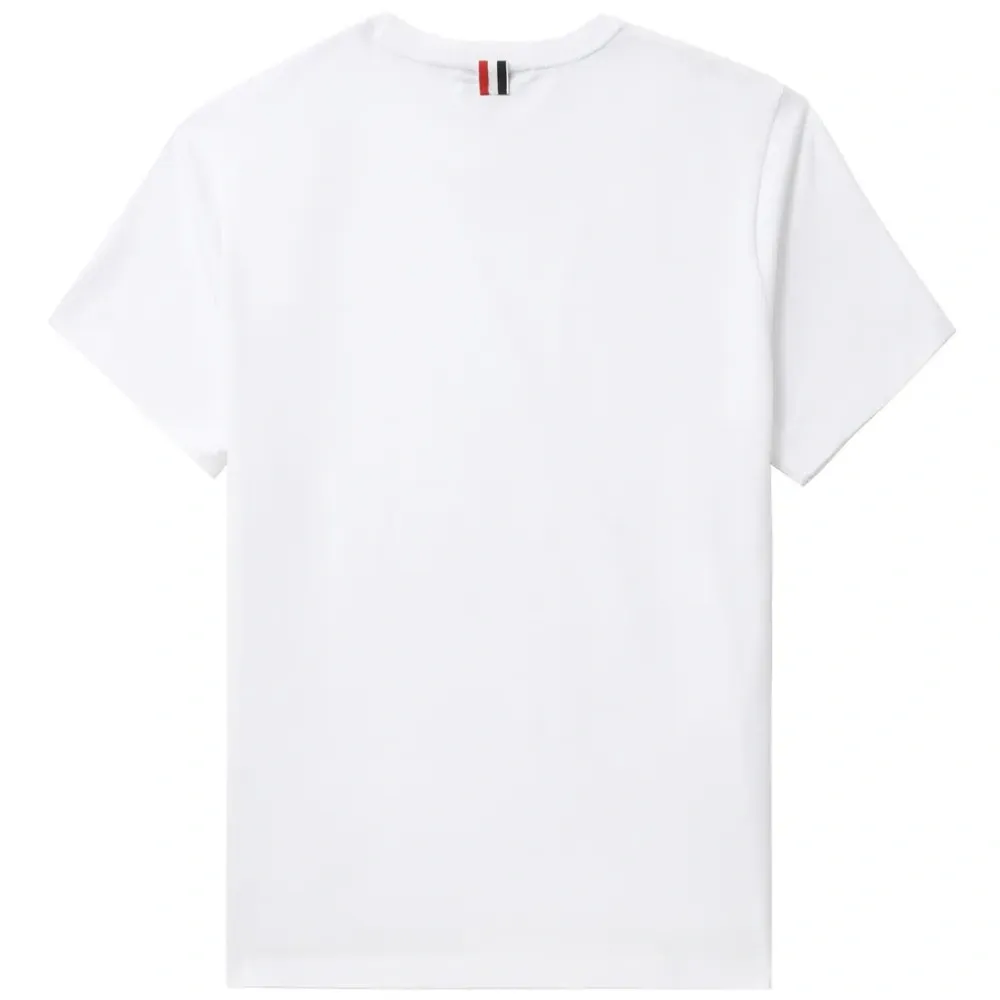 Трикотажная свободная футболка с боковыми разрезами