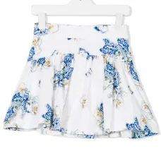 Юбка с оборками с цветочным принтом Юбка с оборками с цветочным принтом