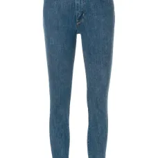 Укороченные джинсы кроя скинни