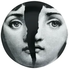 тарелка с принтом-портретом тарелка с принтом-портретом