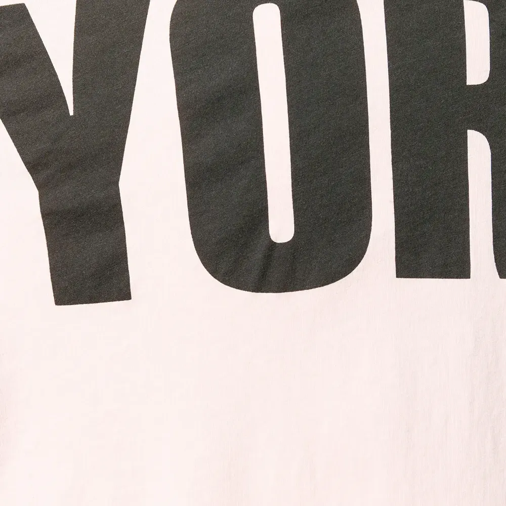 Футболка с вырезом-лодочкой 'NY'