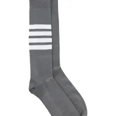 Носки с четырьмя контрастными полосками