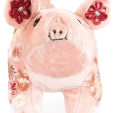 Игрушечная свинка с вышивкой Игрушечная свинка с вышивкой