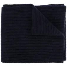 Объемный шарф в рубчик