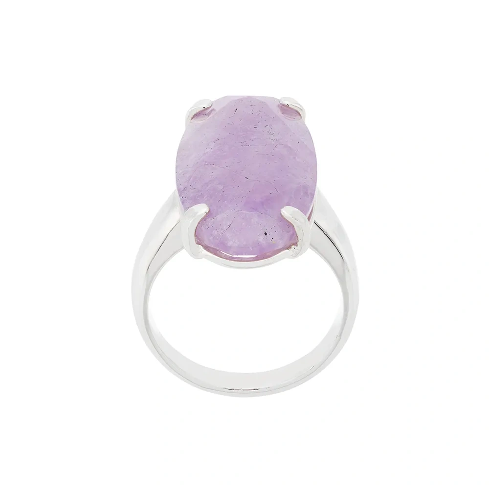 Кольцо 'Technofossils' с аметистом