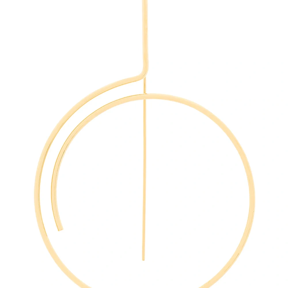 Серьга 'Technofossils Curve'