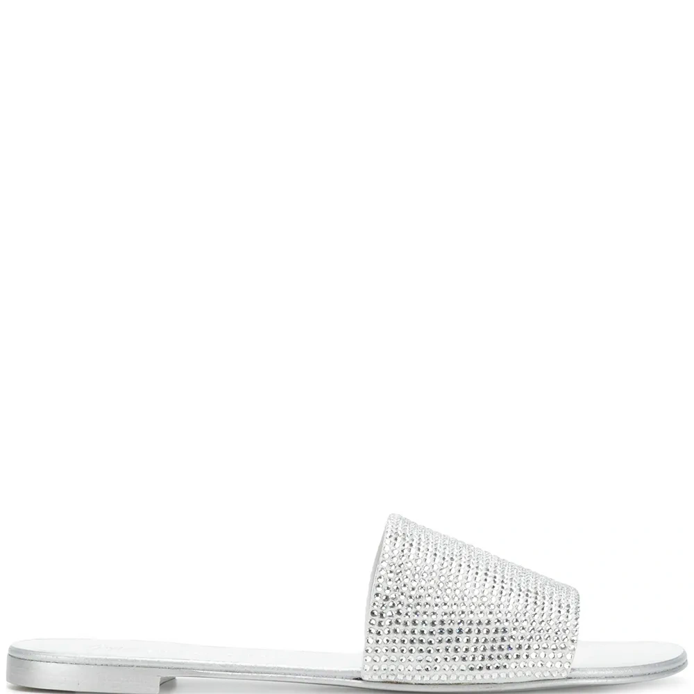 Шлепанцы Adelia с кристаллами