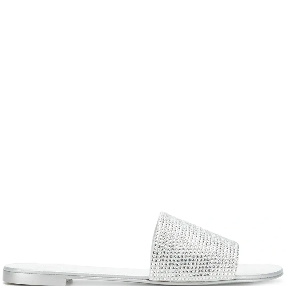 Шлепанцы Adelia с кристаллами