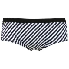 Striped swim briefs