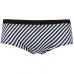 Striped swim briefs