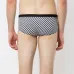 Striped swim briefs