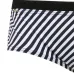 Striped swim briefs
